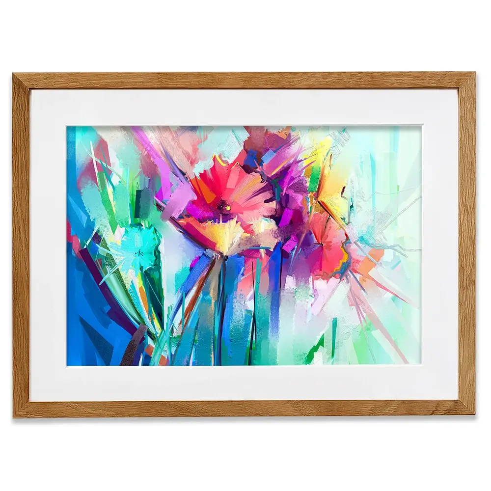 Flower Power Framed Art Print Flower Power Framed Art Print wall art product pluie_r / Shutterstock