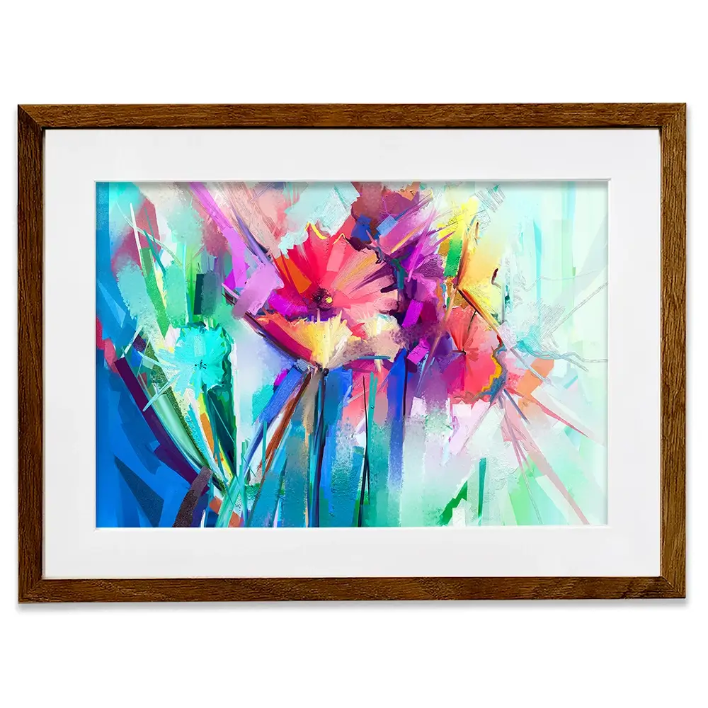 Flower Power Framed Art Print Flower Power Framed Art Print wall art product pluie_r / Shutterstock