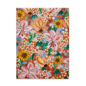 Flower Power Orange Canvas Print Flower Power Orange Canvas Print wall art product Elizabeth White