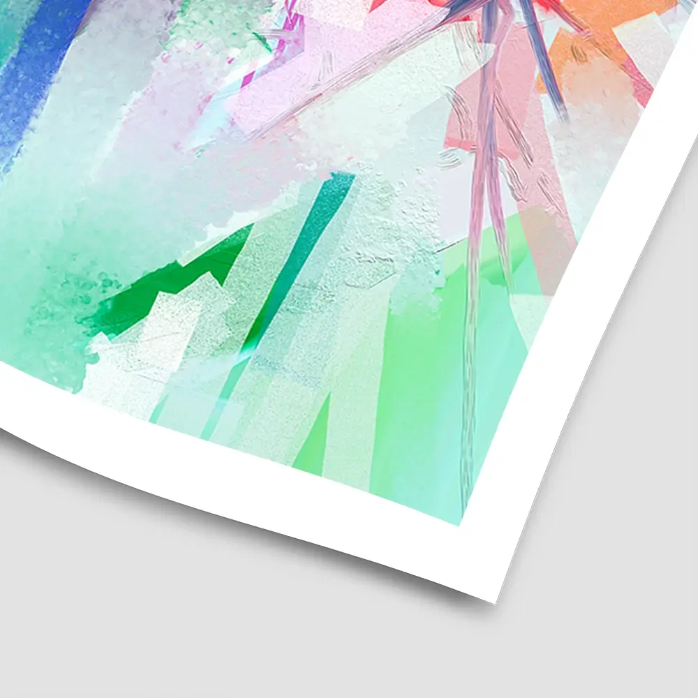 Flower Power Square Art Print Flower Power Square Art Print wall art product Art Print Shop