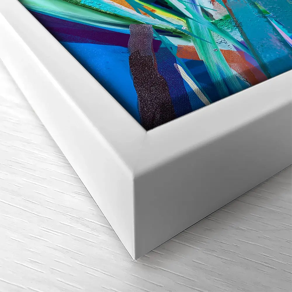 Flower Power Square Canvas Print Flower Power Square Canvas Print wall art product Art Print Shop