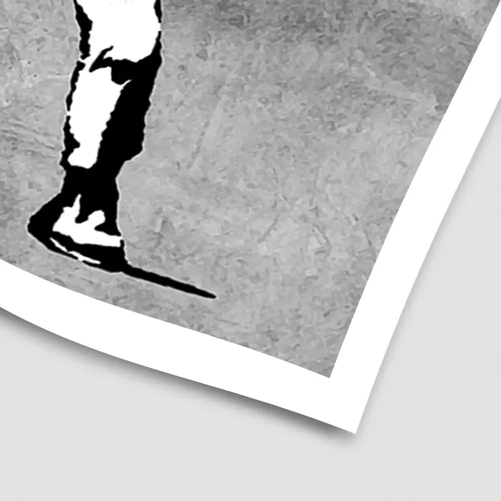 Flower Thrower Art Print Flower Thrower Art Print wall art product Banksy