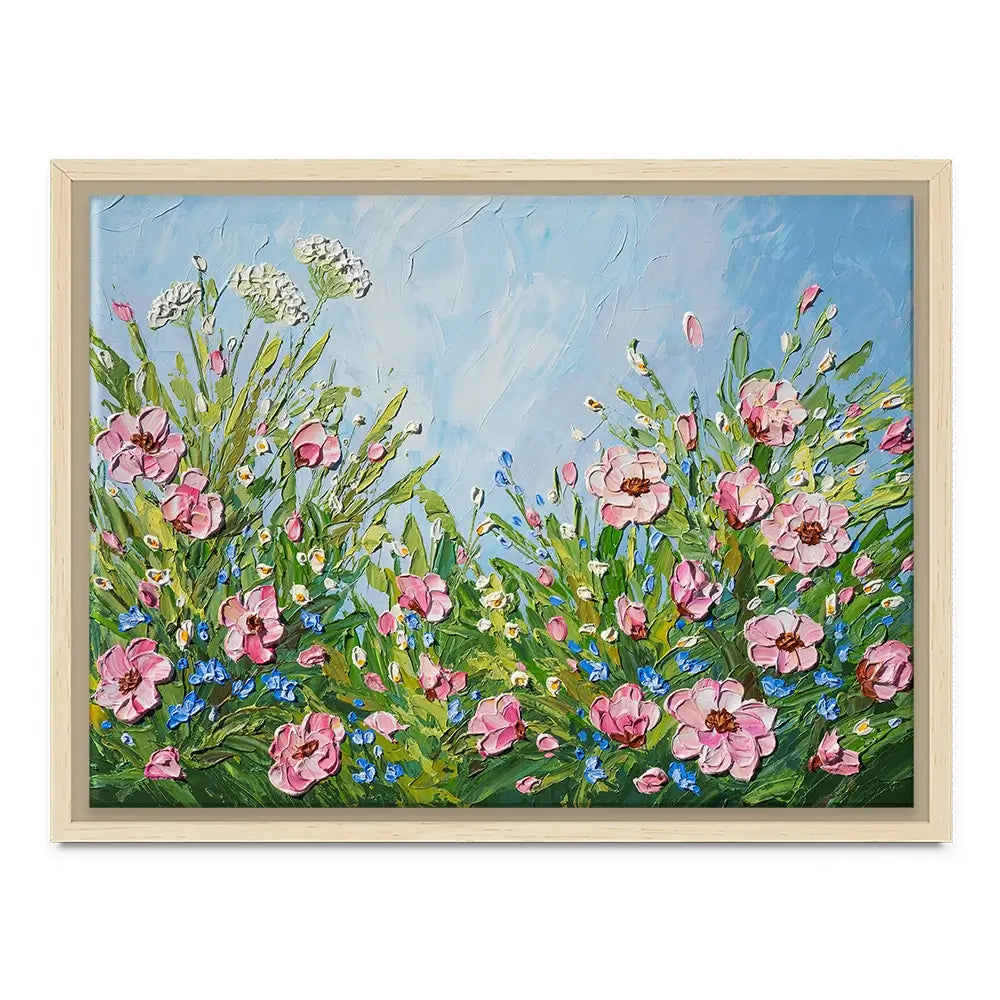 Flowers After The Rain Canvas Print Flowers After The Rain Canvas Print wall art product Olga Tkachyk