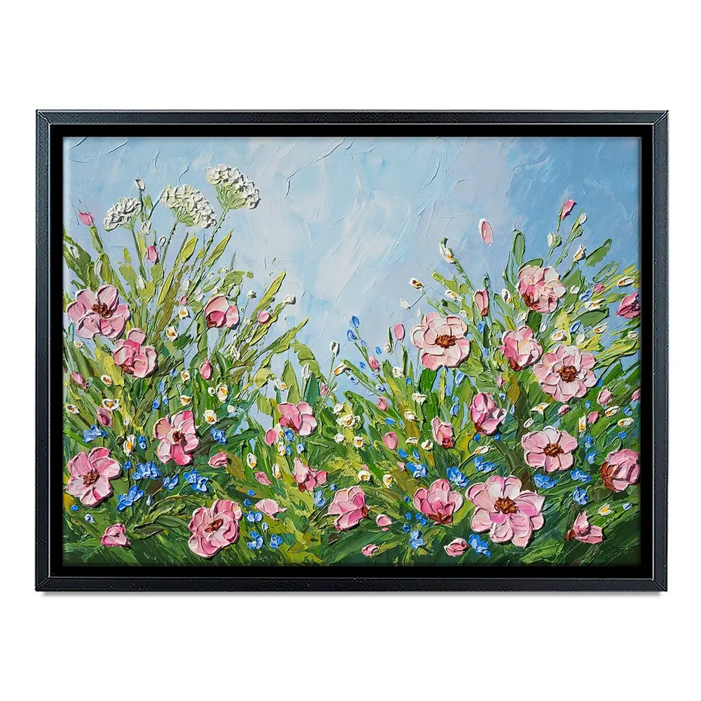 Flowers After The Rain Canvas Print Flowers After The Rain Canvas Print wall art product Olga Tkachyk