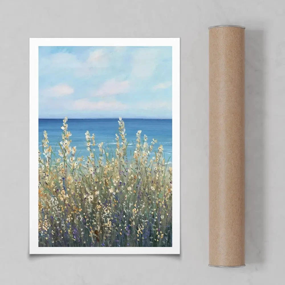 Flowers At The Coast Art Print Flowers At The Coast Art Print wall art product Tim O'Toole