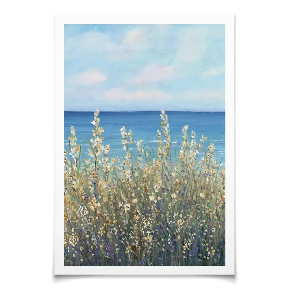 Flowers At The Coast Art Print Flowers At The Coast Art Print wall art product Tim O'Toole