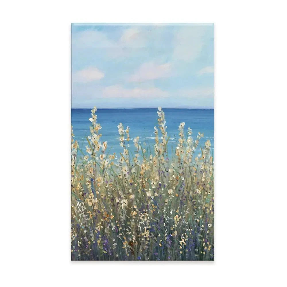 Flowers At The Coast Canvas Print Flowers At The Coast Canvas Print wall art product Tim O'Toole