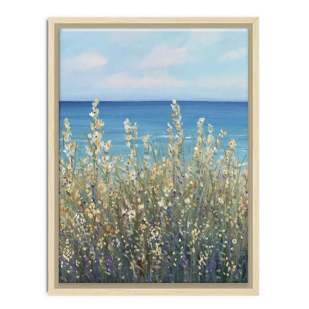 Flowers At The Coast Canvas Print Flowers At The Coast Canvas Print wall art product Tim O'Toole