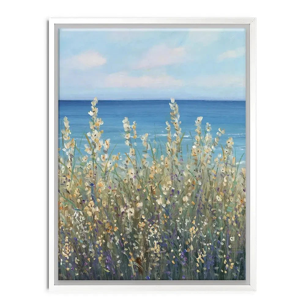 Flowers At The Coast Canvas Print Flowers At The Coast Canvas Print wall art product Tim O'Toole