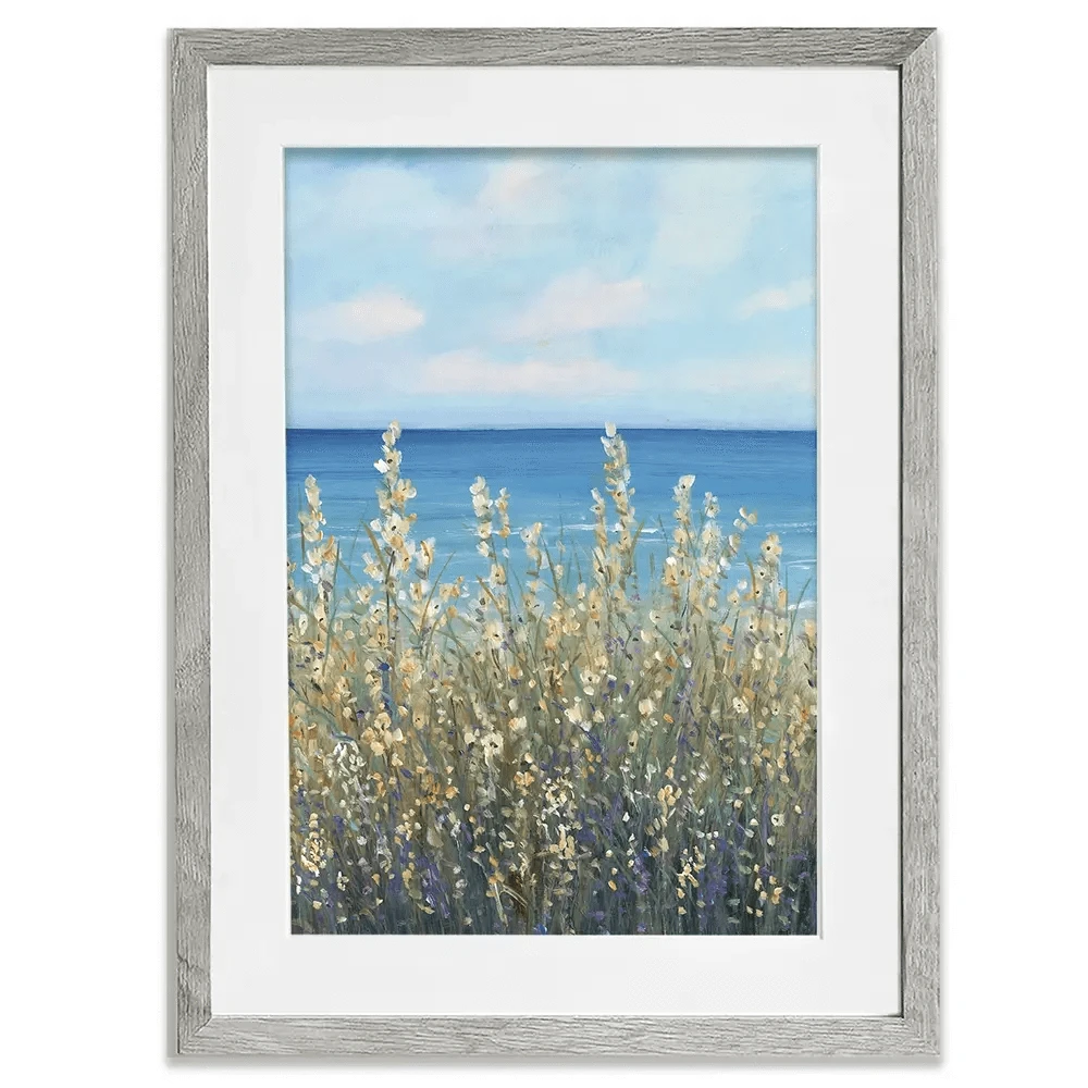 Flowers At The Coast Framed Art Print Flowers At The Coast Framed Art Print wall art product Tim O'Toole