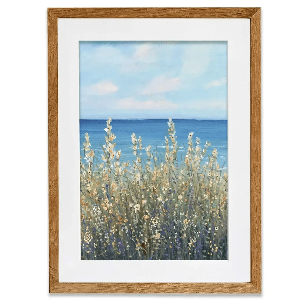 Flowers At The Coast Framed Art Print Flowers At The Coast Framed Art Print wall art product Tim O'Toole