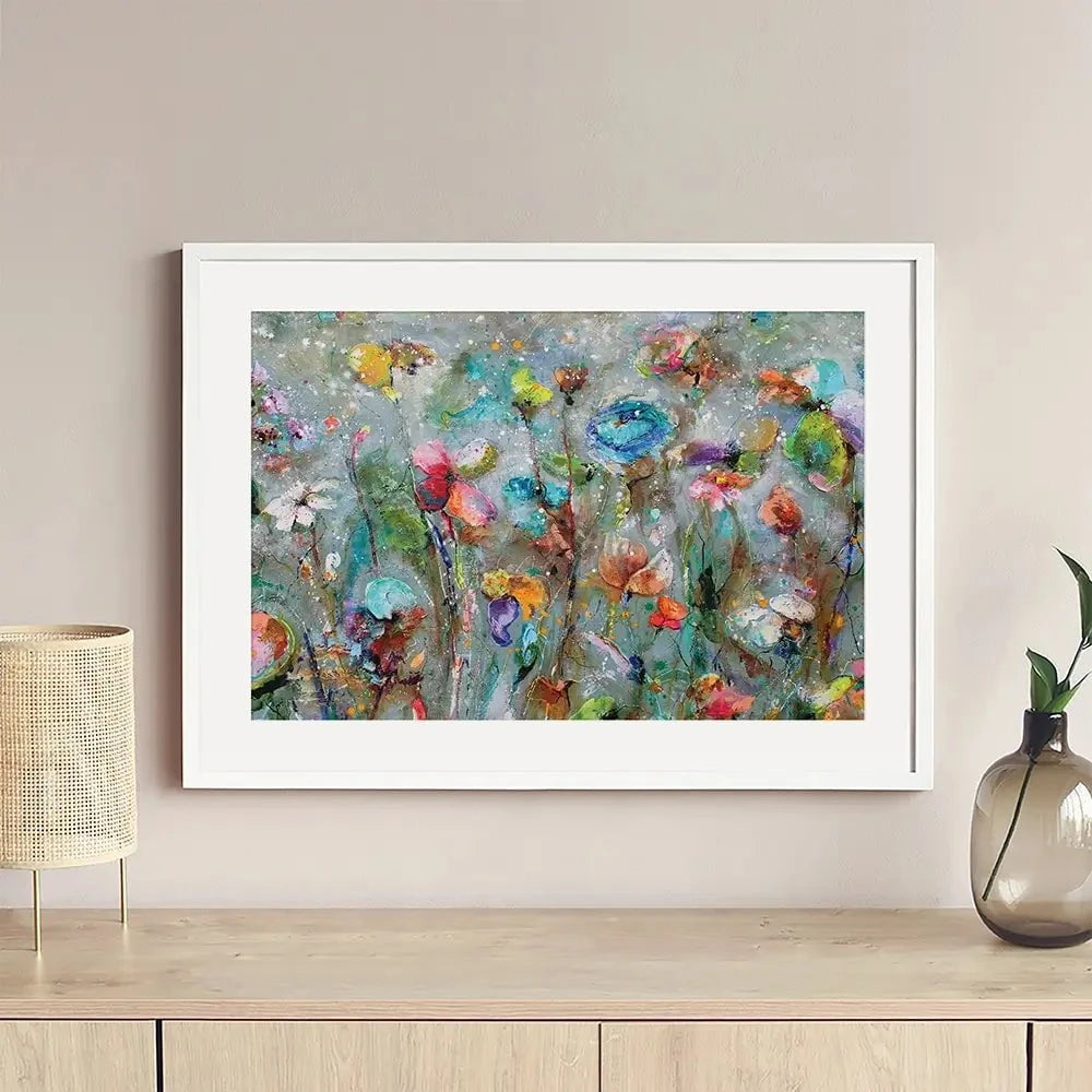 Flowers By Dawn Framed Art Print Flowers By Dawn Framed Art Print wall art product Studio Paint-Ing