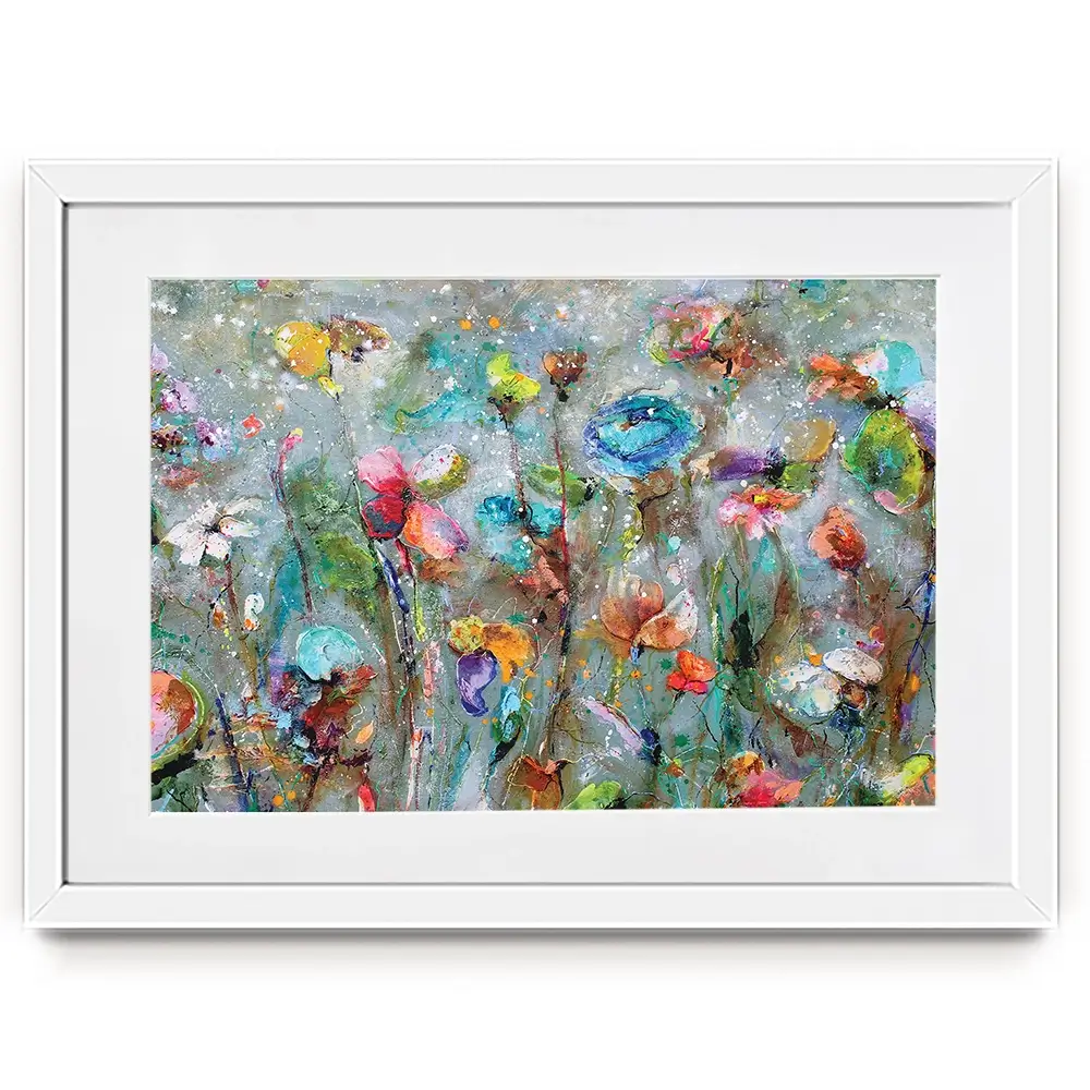 Flowers By Dawn Framed Art Print Flowers By Dawn Framed Art Print wall art product Studio Paint-Ing