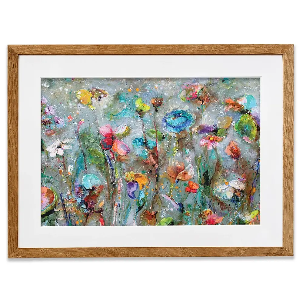 Flowers By Dawn Framed Art Print Flowers By Dawn Framed Art Print wall art product Studio Paint-Ing
