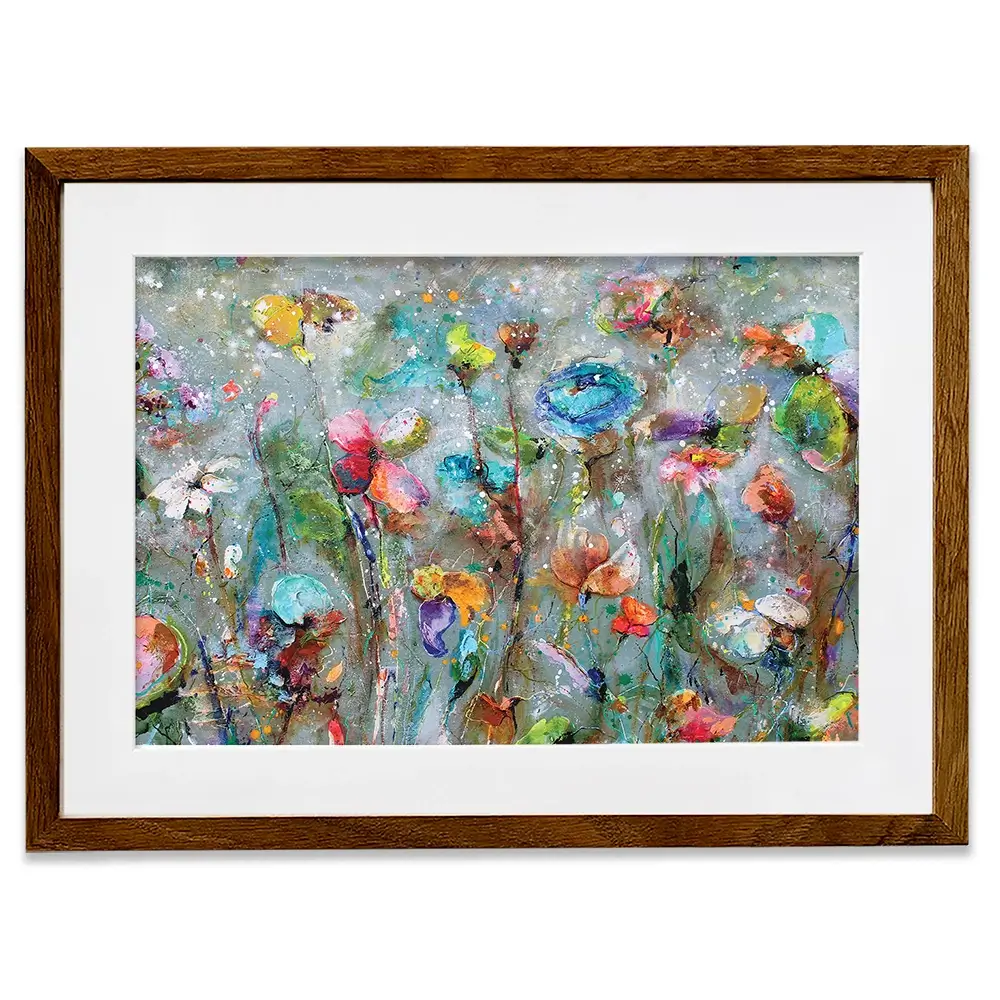 Flowers By Dawn Framed Art Print Flowers By Dawn Framed Art Print wall art product Studio Paint-Ing