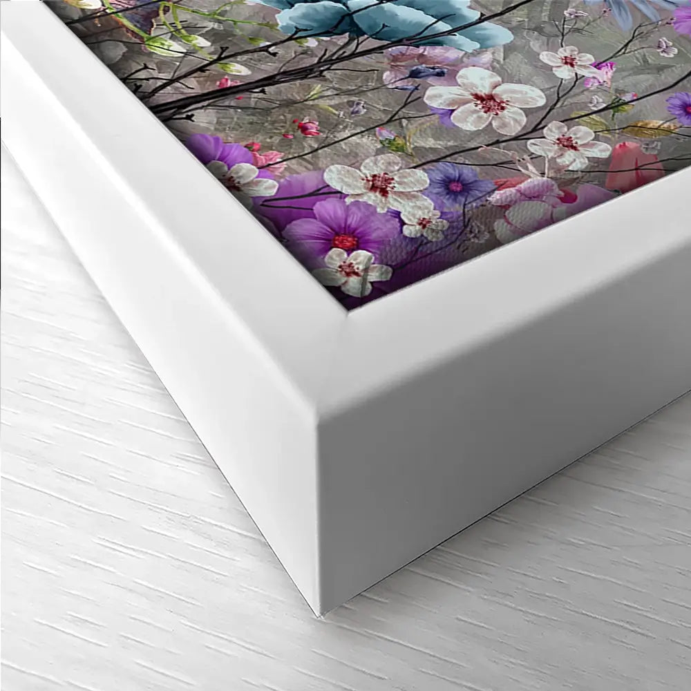 Flowers Everywhere Trio Canvas Print Flowers Everywhere Trio Canvas Print wall art product Pawaris Pattano09 / Shutterstock