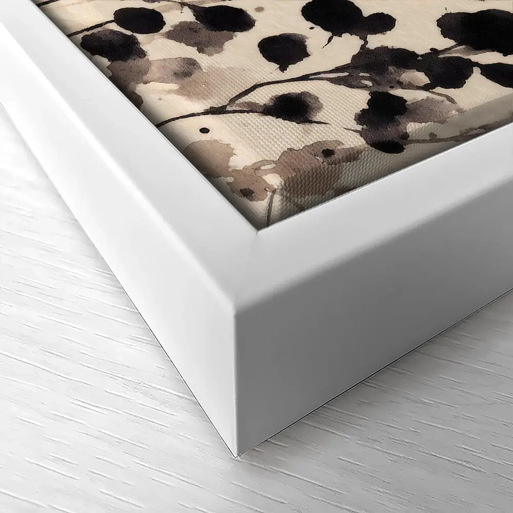 Flowers Of Ink Canvas Print Flowers Of Ink Canvas Print wall art product Petals Prints Design - Independent