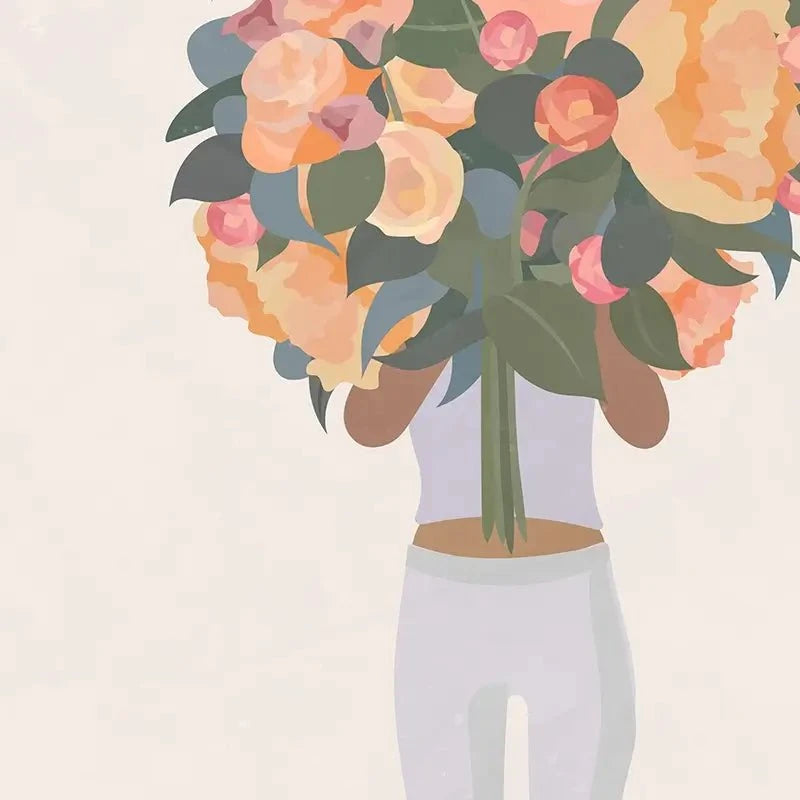 Flowers Pick Me Up Framed Art Print Flowers Pick Me Up Framed Art Print wall art product Sarah Manovski