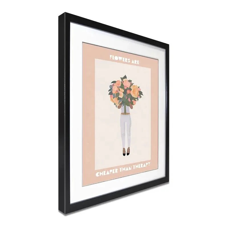 Flowers Pick Me Up Framed Art Print Flowers Pick Me Up Framed Art Print wall art product Sarah Manovski
