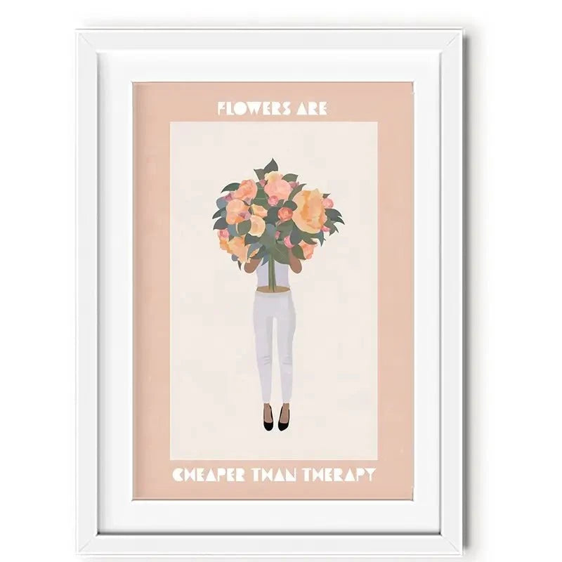 Flowers Pick Me Up Framed Art Print Flowers Pick Me Up Framed Art Print wall art product Sarah Manovski