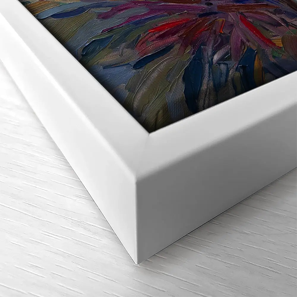 Flowers Square Canvas Print Flowers Square Canvas Print wall art product Ekaterina Ermilkina