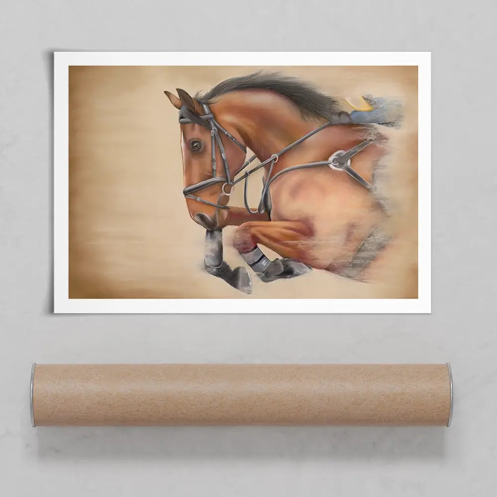 Flying Forward Art Print Flying Forward Art Print wall art product Georgie Turner