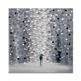 Foggy Rain Canvas Print Foggy Rain Canvas Print wall art product Ekaterina Ermilkina