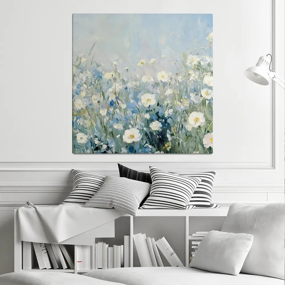 Foliage Dream Square Canvas Print Foliage Dream Square Canvas Print wall art product Petals Prints Design - Independent