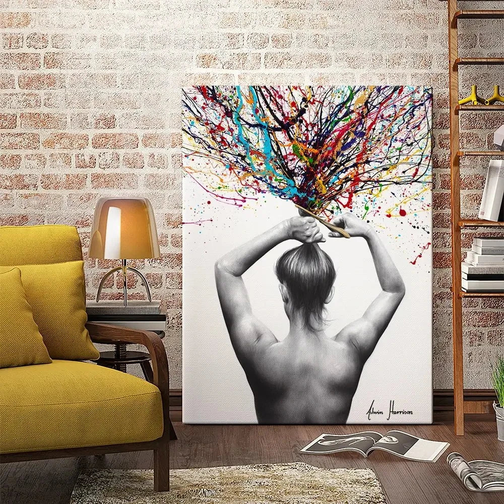 For Freedom Canvas Print For Freedom Canvas Print wall art product Ashvin Harrison