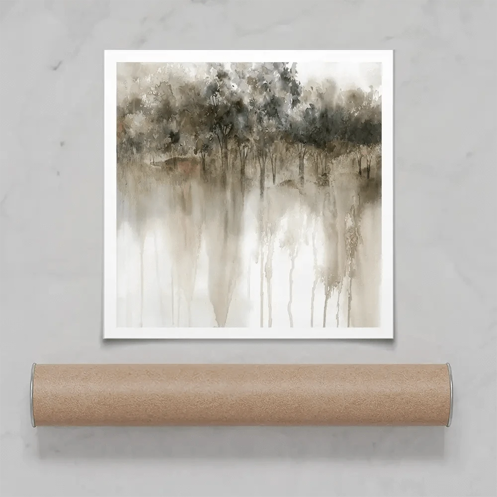 Forest Edge Square Art Print Forest Edge Square Art Print wall art product Carol Robinson