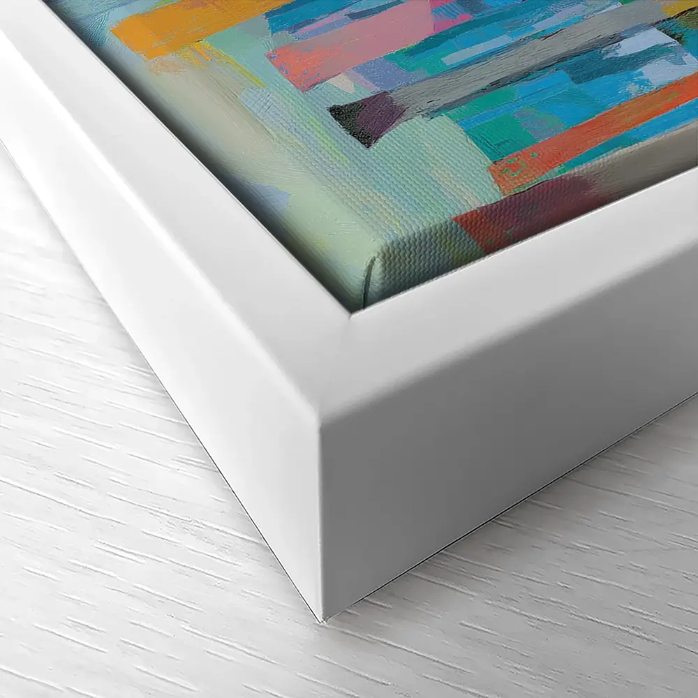 Forest Light In Colour Canvas Print Forest Light In Colour Canvas Print wall art product Chromatic Storm Studio