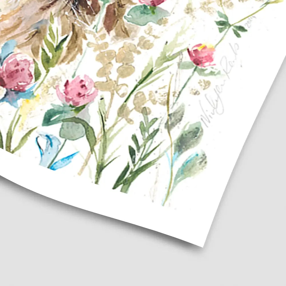 Forever Friends Art Print Forever Friends Art Print wall art product Nicola Jane Rowles