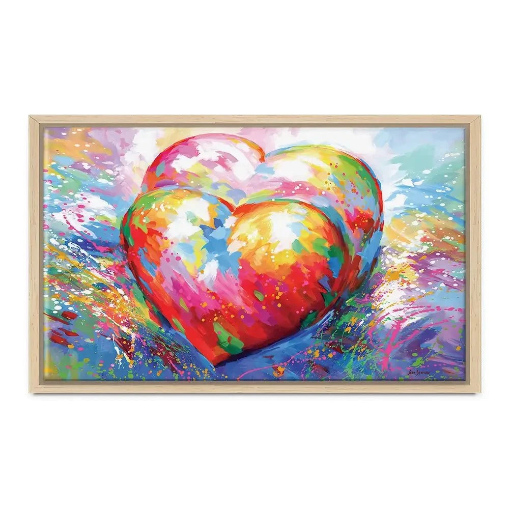 Forever In My Heart Canvas Print Forever In My Heart Canvas Print wall art product Leon Devenice