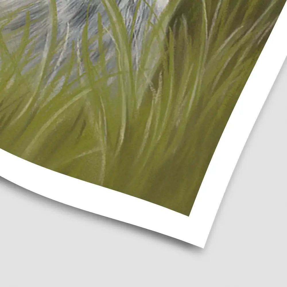 Fox And Cub Art Print Fox And Cub Art Print wall art product Georgie Turner