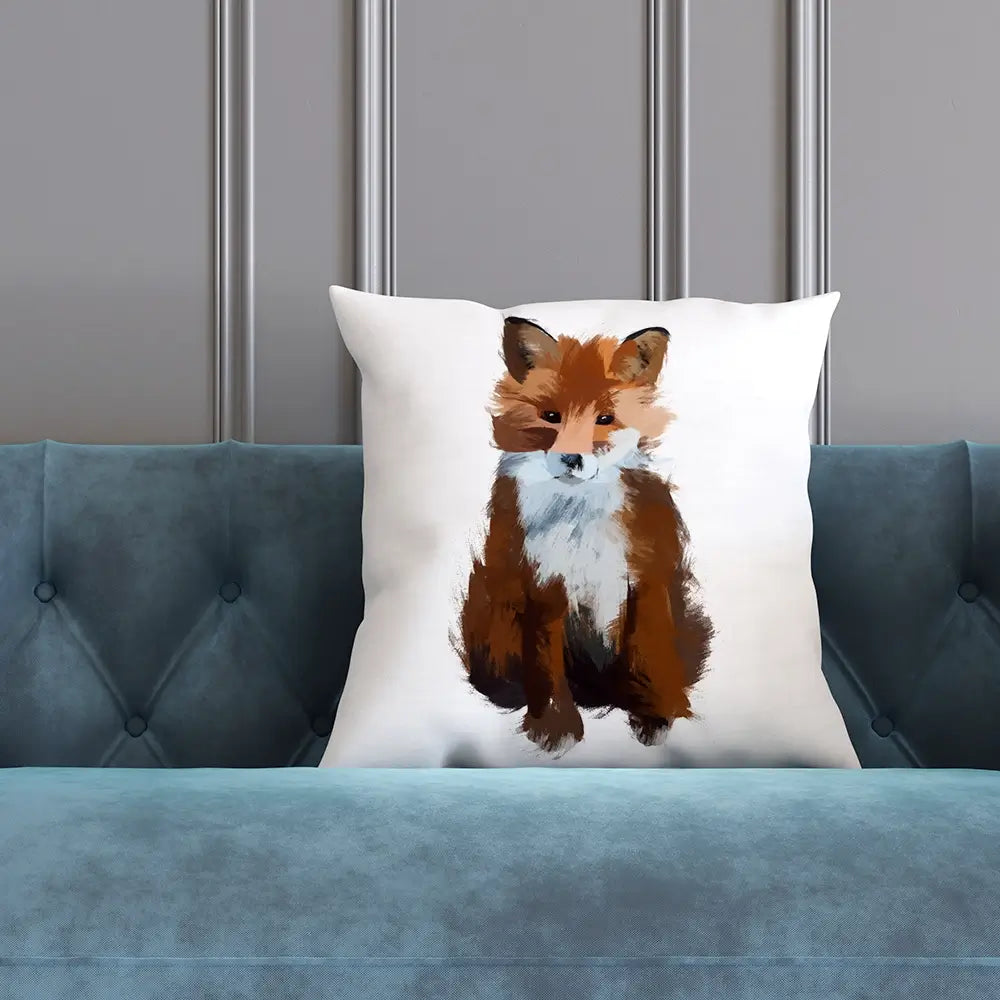 Fox Cub Cushion Fox Cub Cushion wall art product Aimee Linzi