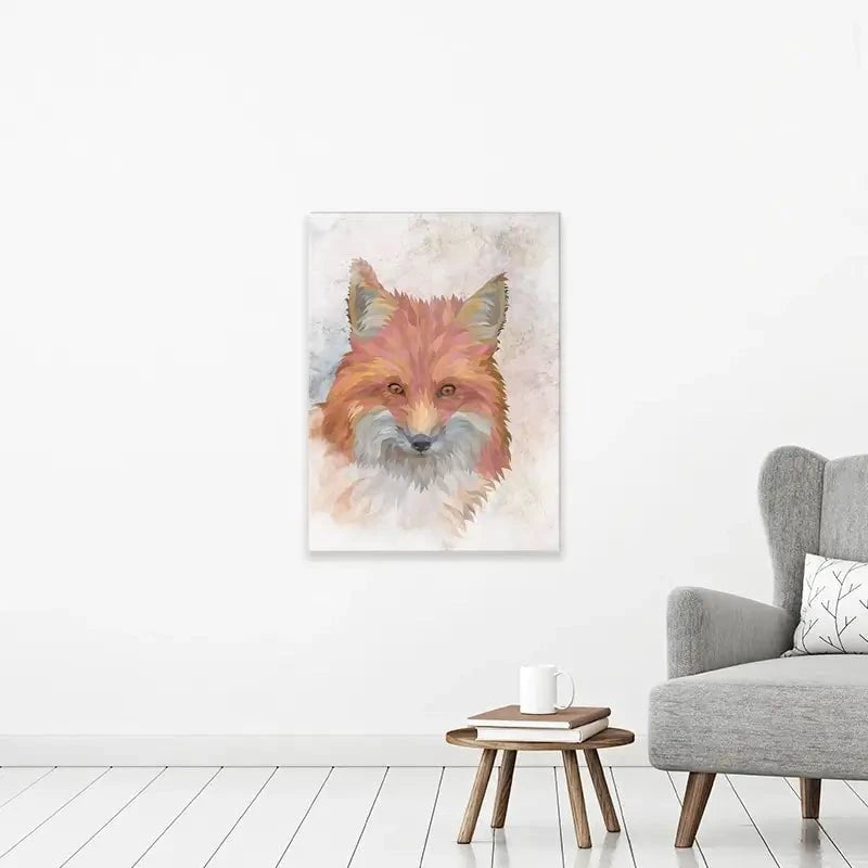 Fox Haze Canvas Print Fox Haze Canvas Print wall art product Sarah Manovski