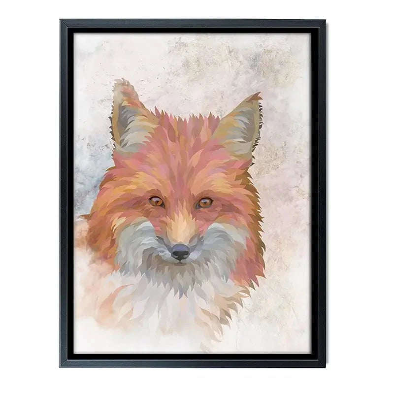 Fox Haze Canvas Print Fox Haze Canvas Print wall art product Sarah Manovski