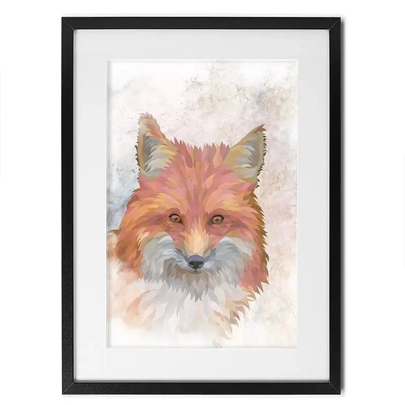 Fox Haze Framed Art Print Fox Haze Framed Art Print wall art product Sarah Manovski