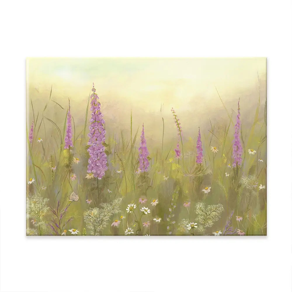 Foxglove Meadow Canvas Print Foxglove Meadow Canvas Print wall art product Karen Sutton