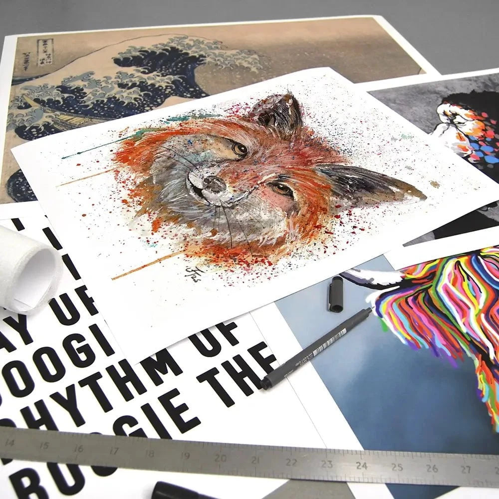 Foxy Art Print Foxy Art Print wall art product Jamie Taylor