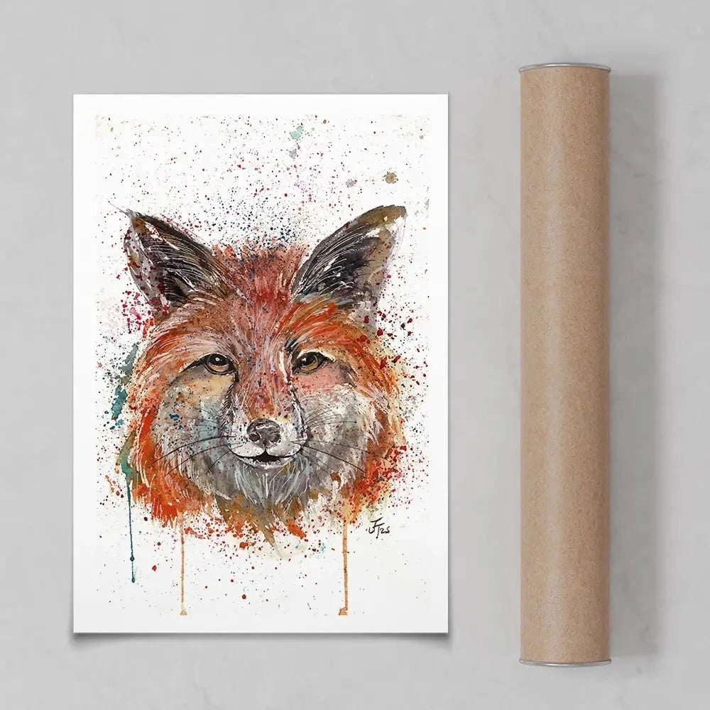 Foxy Art Print Foxy Art Print wall art product Jamie Taylor