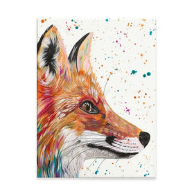 Foxy Canvas Print Foxy Canvas Print wall art product Emma LC Art