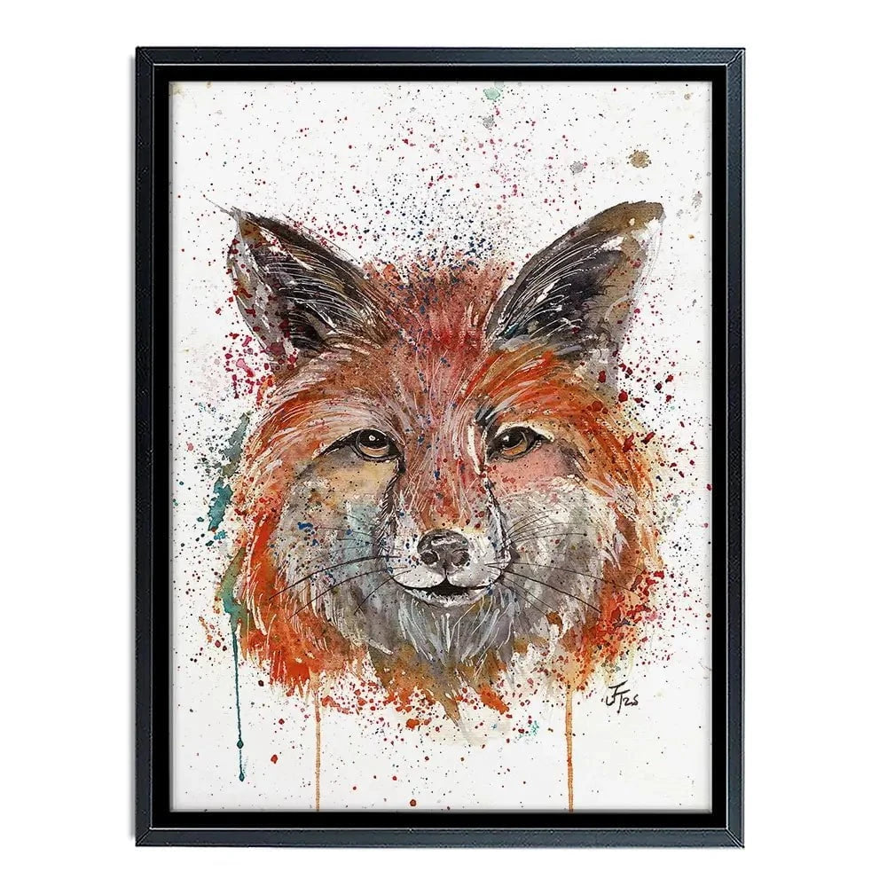 Foxy Canvas Print Foxy Canvas Print wall art product Jamie Taylor