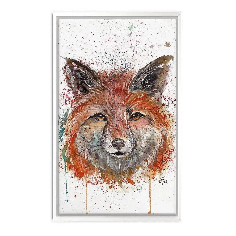 Foxy Canvas Print Foxy Canvas Print wall art product Jamie Taylor
