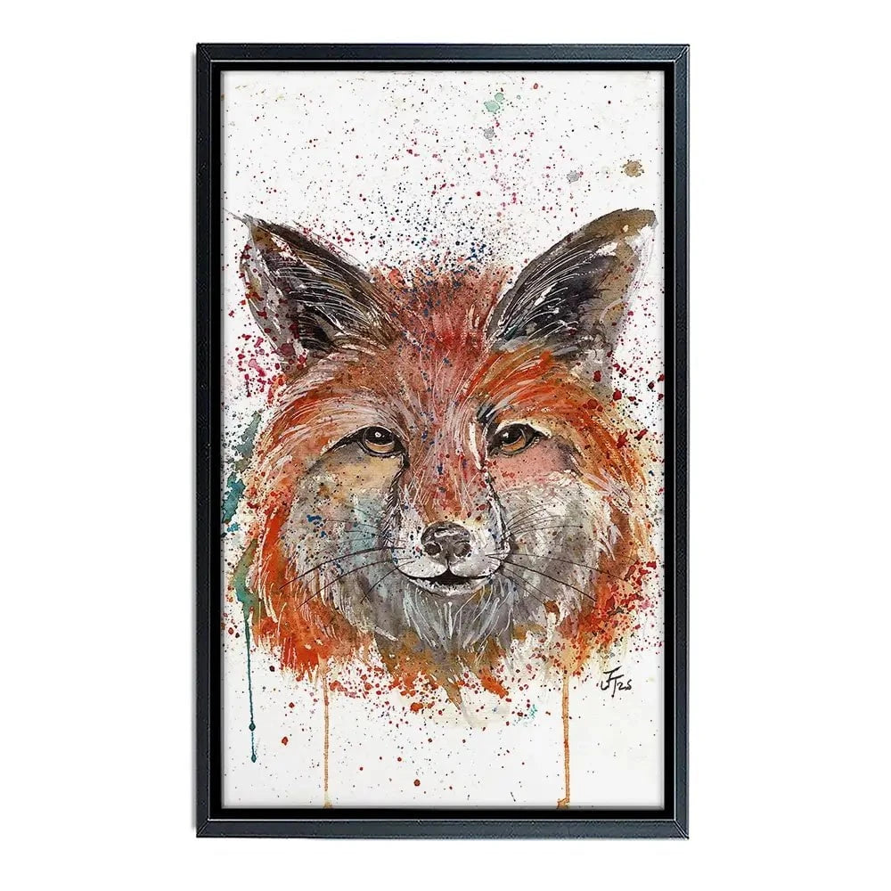 Foxy Canvas Print Foxy Canvas Print wall art product Jamie Taylor