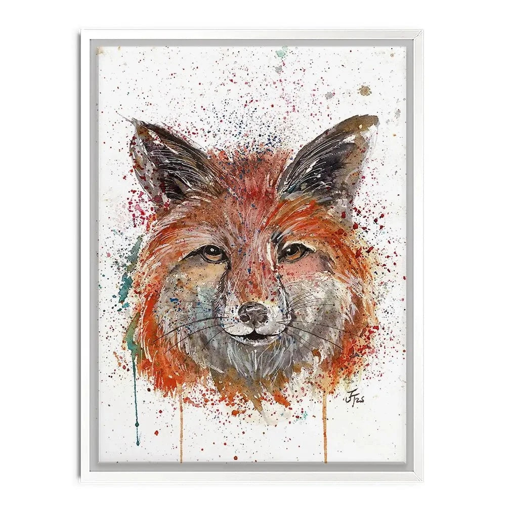 Foxy Canvas Print Foxy Canvas Print wall art product Jamie Taylor