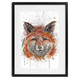Foxy Framed Art Print Foxy Framed Art Print wall art product Jamie Taylor