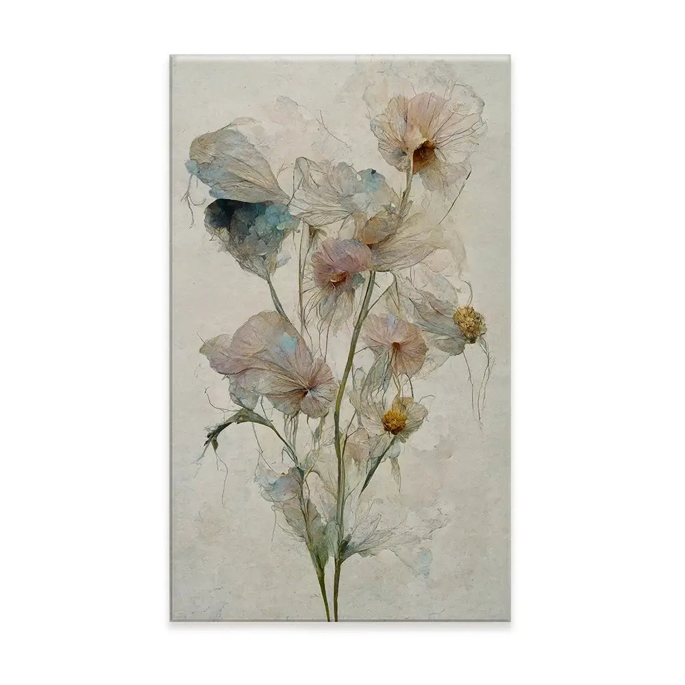Fragile Flowers Canvas Print Fragile Flowers Canvas Print wall art product Treechild