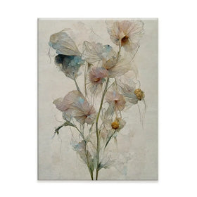 Fragile Flowers Canvas Print Fragile Flowers Canvas Print wall art product Treechild