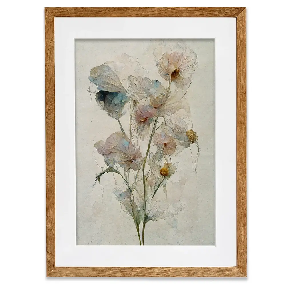 Fragile Flowers Framed Art Print Fragile Flowers Framed Art Print wall art product Treechild